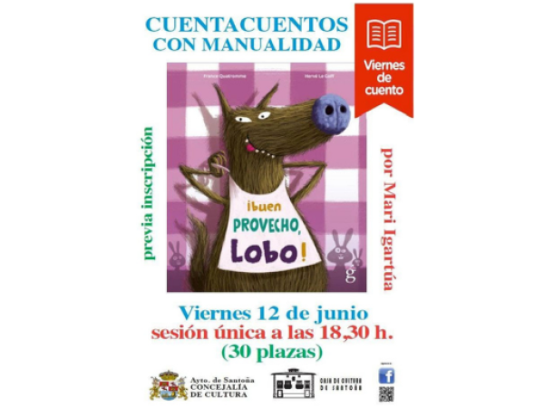 CUENTACUENTOS CON MANUALIDAD